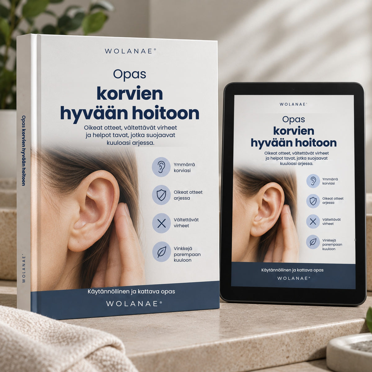 Opas korvien hyvään hoitoon